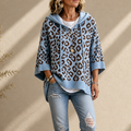 Alaina | Cozy Leopard Hooded Sweater