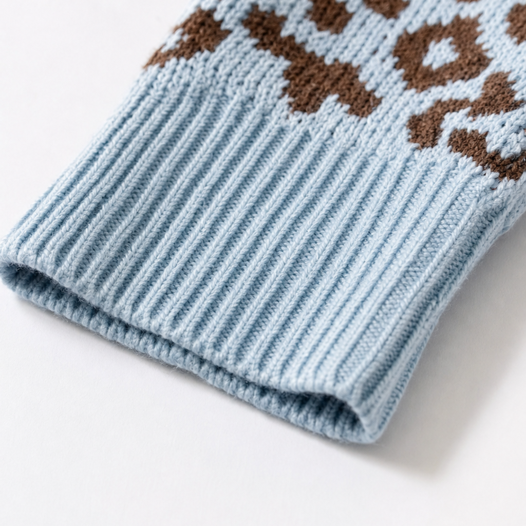 Alaina | Cozy Leopard Hooded Sweater