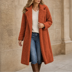 Alanna | Cozy Longline Teddy Coat