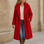 Alanna | Cozy Longline Teddy Coat