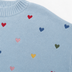 Alessandra | Cozy Heart Batwing Sweater