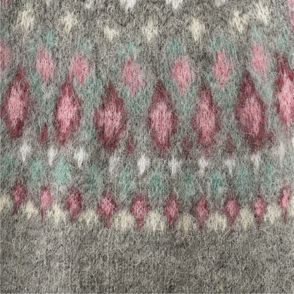 Alexandra | Cozy Fair Isle Yoke Sweater