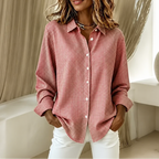 Alexandria | Retro Plaid Button-Down Shirt