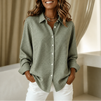 Alexandria | Retro Plaid Button-Down Shirt