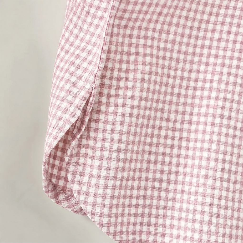 Alexandria | Retro Plaid Button-Down Shirt