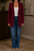 Alexia | Sleek Single-Button A-Line Blazer