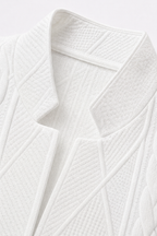 Alisa | Soft Textured Knit Blazer