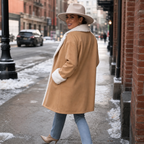 Amalia | Cozy Plush-Trim Coat