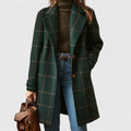 Anita | Classic Plaid Lapel Coat