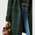 Anita | Classic Plaid Lapel Coat