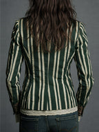 Anne | Floral Print Structured Shoulder Blazer