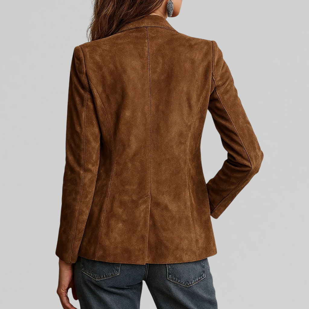 Annette | Soft Suede-Touch Blazer