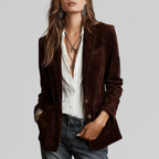 Annette | Soft Suede-Touch Blazer