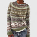 Ansley | Soft Patterned Knit Sweater