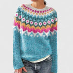 Ansley | Soft Patterned Knit Sweater