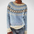 Ansley | Soft Patterned Knit Sweater