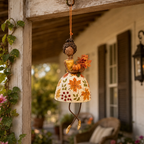 Painted Dancing Lady Figurine Hanging Ornament