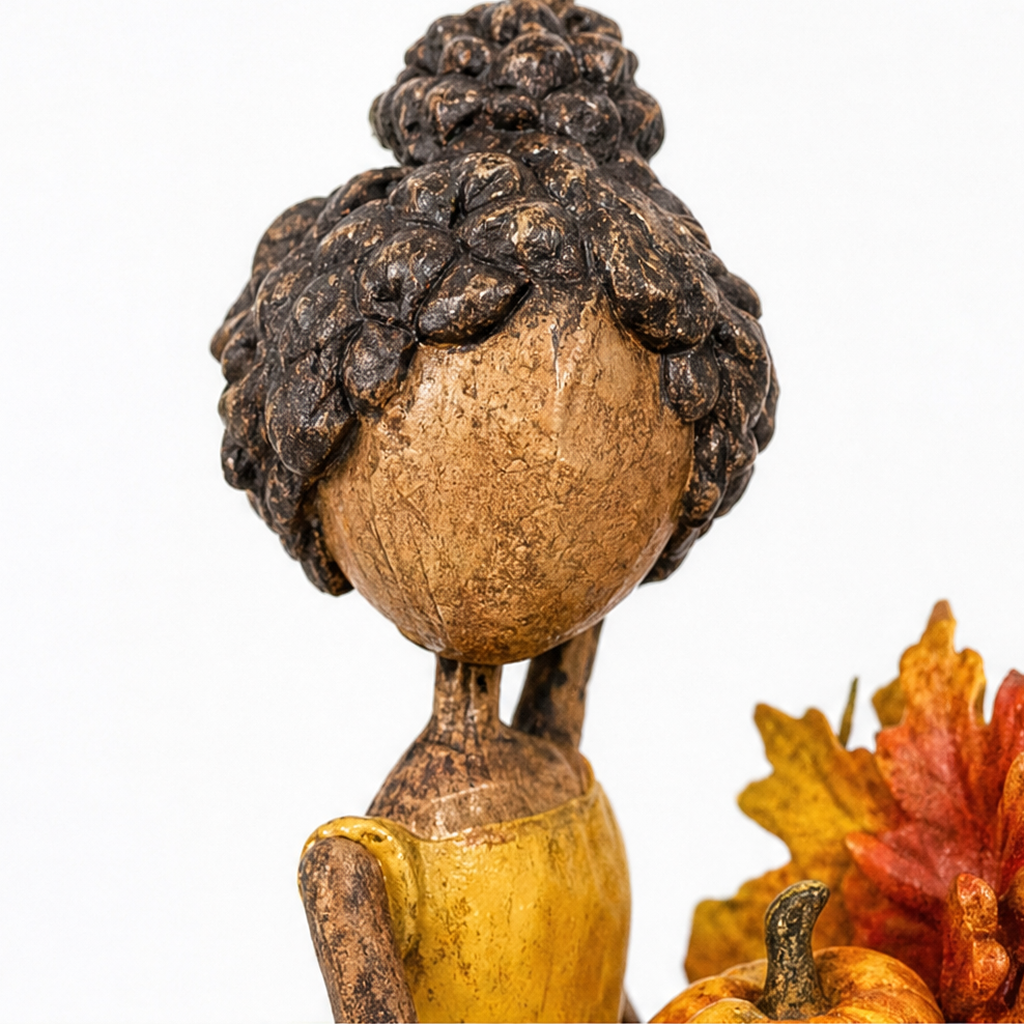 Painted Dancing Lady Figurine Hanging Ornament
