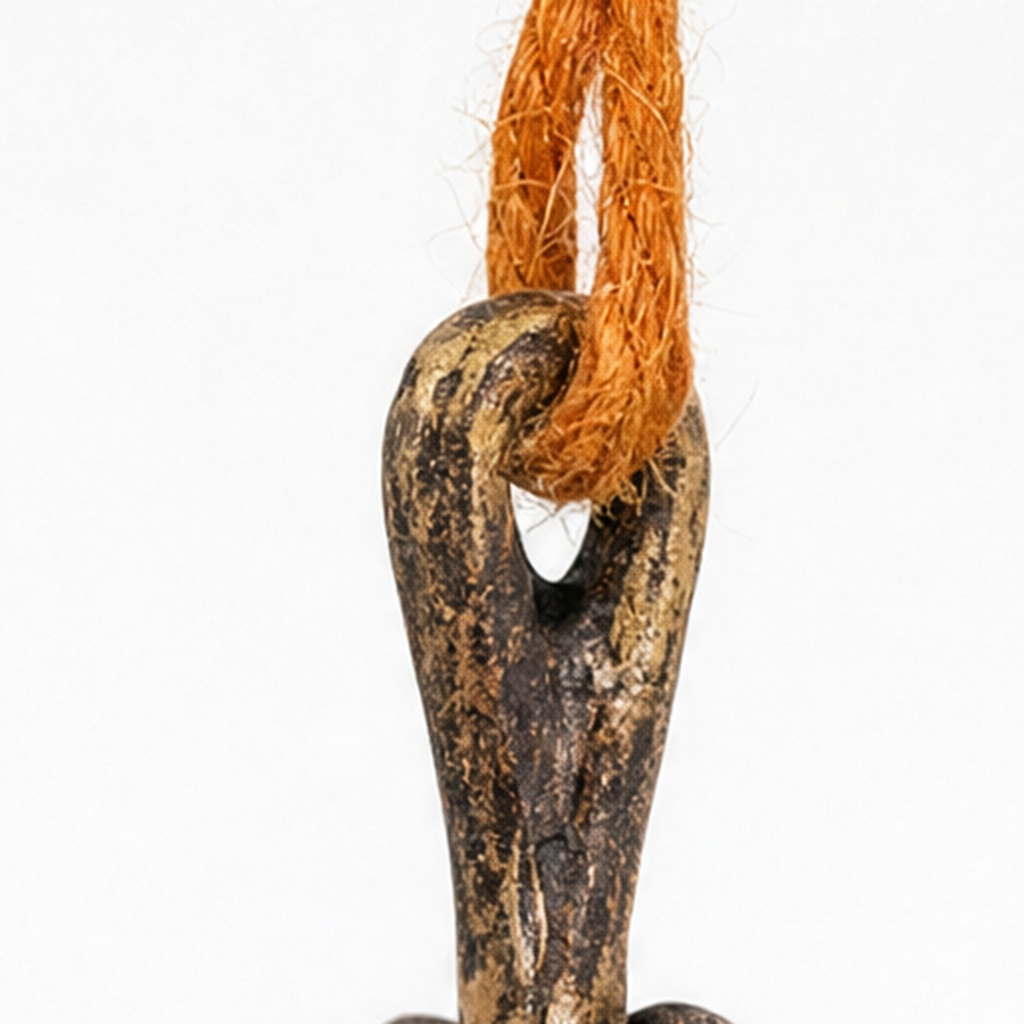Painted Dancing Lady Figurine Hanging Ornament
