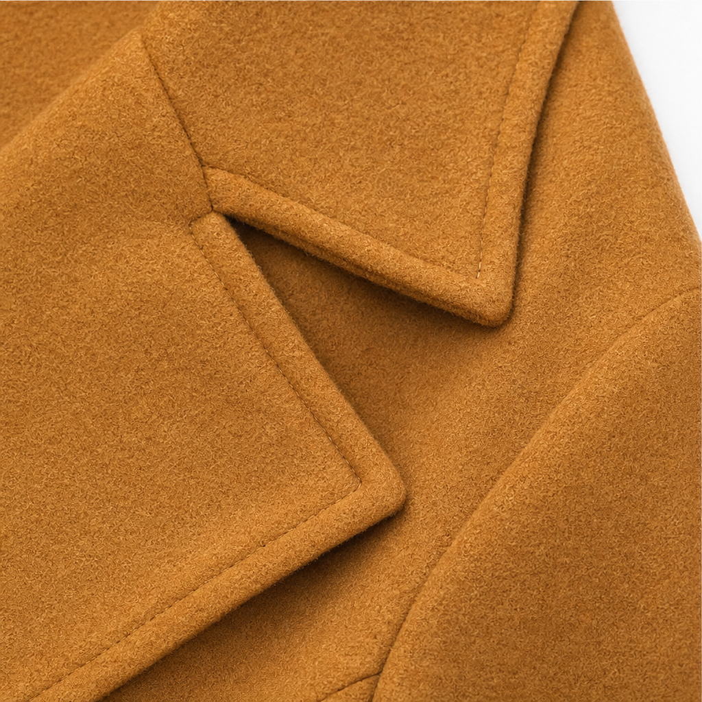 Ashleigh | Double-Breasted Mid-Thigh Coat