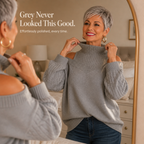Ava | Cozy Off-Shoulder Cable-Knit Sweater