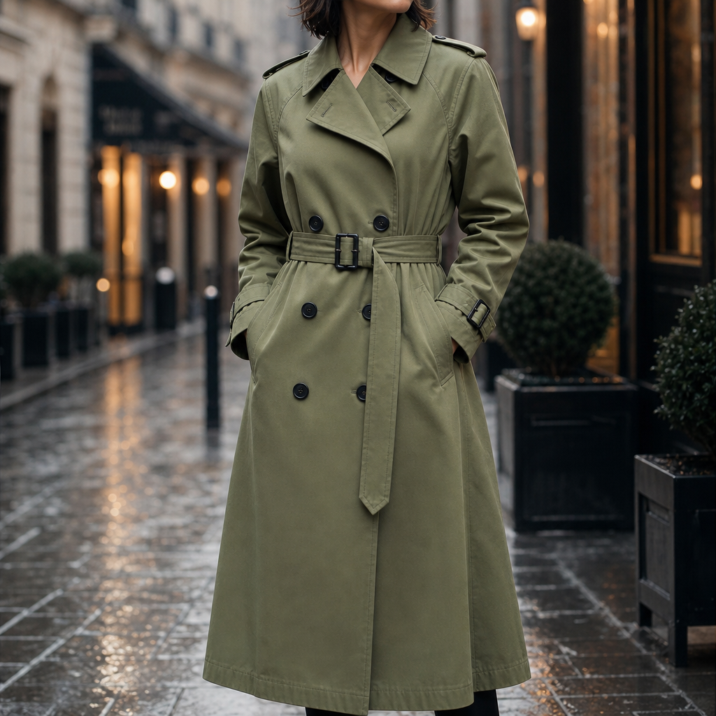 Beatrix | Classic Belted Trench Coat