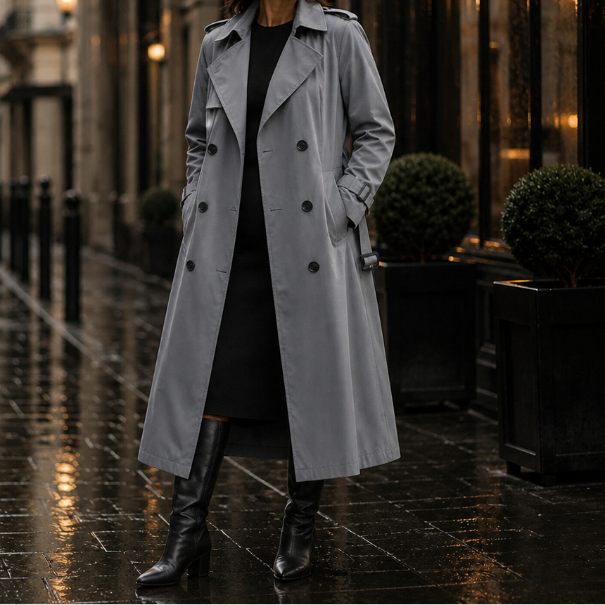Beatrix | Classic Belted Trench Coat