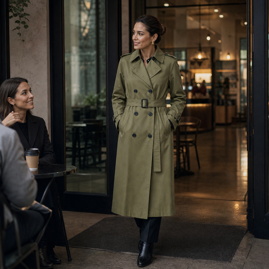 Beatrix | Classic Belted Trench Coat
