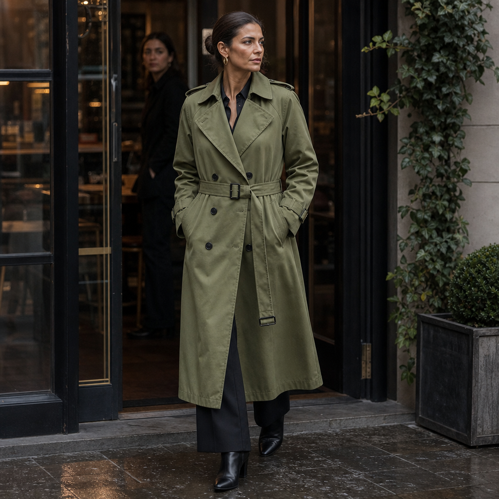 Beatrix | Classic Belted Trench Coat