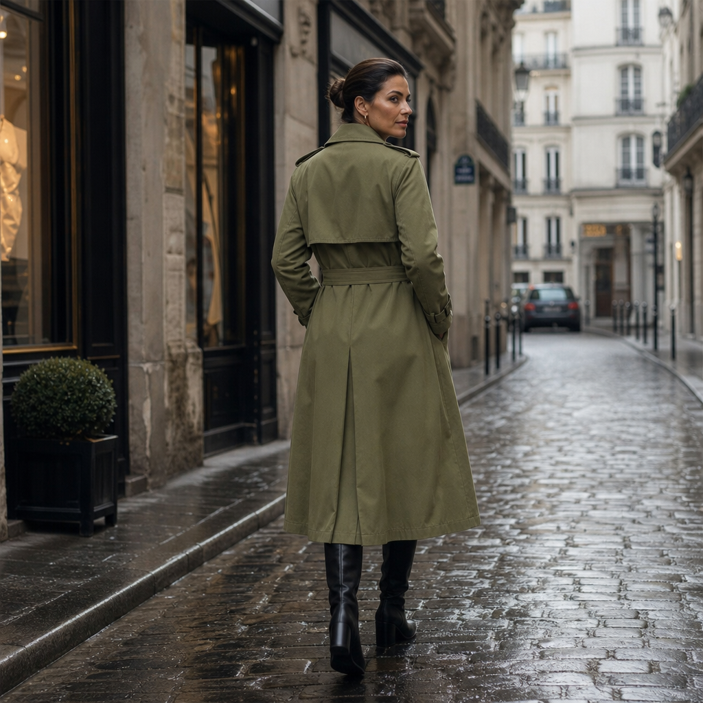 Beatrix | Classic Belted Trench Coat