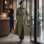 Beatrix | Classic Belted Trench Coat