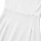 Brenda | Pearl-Trim Slit Sleeve Pencil Midi Dress