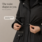 Bria | Cozy Faux Fur Hood Puffer Coat