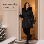 Bria | Cozy Faux Fur Hood Puffer Coat