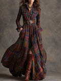 Briana | Classic Plaid Shirt Dress