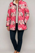 Bridgette | Elegant Floral Quilted Jacket