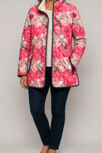 Bridgette | Elegant Floral Quilted Jacket