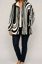 Bridgette | Elegant Floral Quilted Jacket