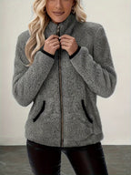 Britney | Cozy Zip-Up Jacket with Pockets