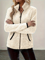 Britney | Cozy Zip-Up Jacket with Pockets