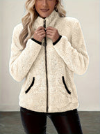 Britney | Cozy Zip-Up Jacket with Pockets