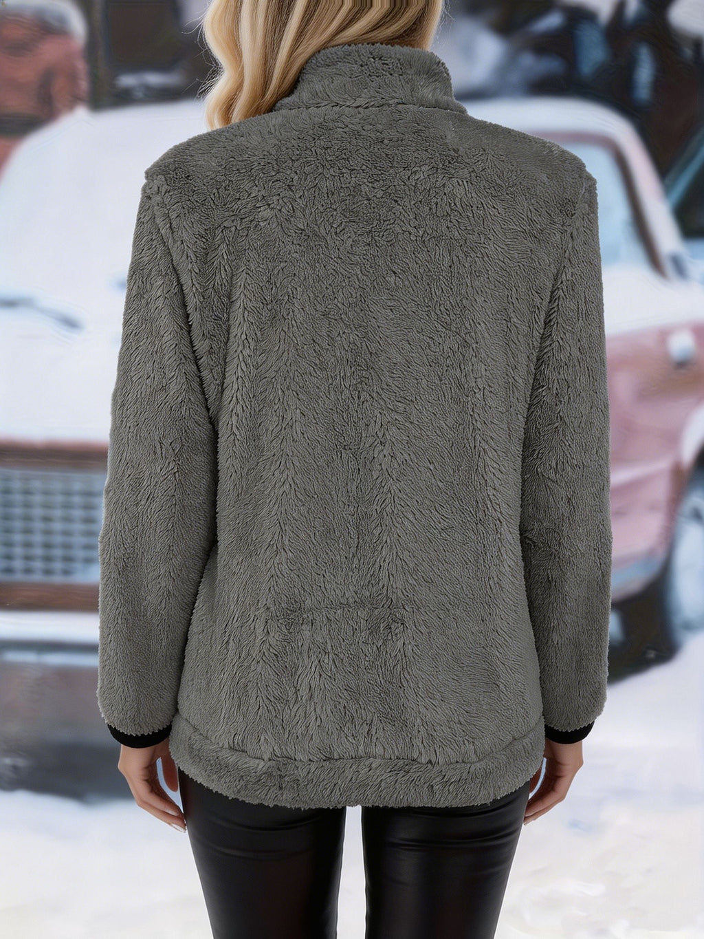Britney | Cozy Zip-Up Jacket with Pockets