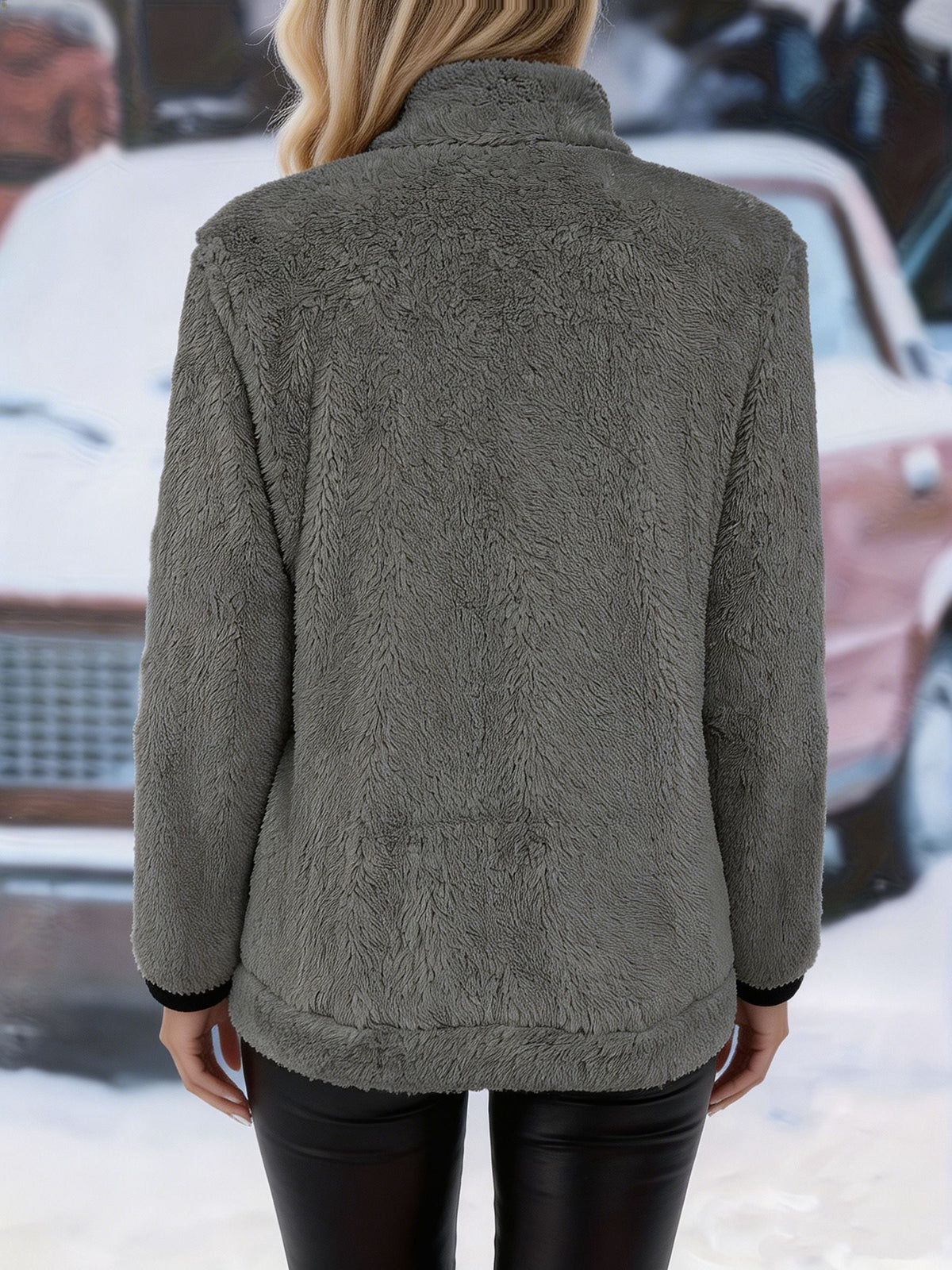 Britney | Cozy Zip-Up Jacket with Pockets