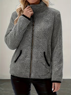 Britney | Cozy Zip-Up Jacket with Pockets