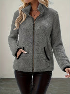 Britney | Cozy Zip-Up Jacket with Pockets