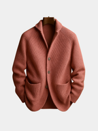 Bryce | Classic Ribbed Shawl Cardigan