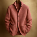 Bryce | Classic Ribbed Shawl Cardigan