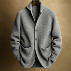 Bryce | Classic Ribbed Shawl Cardigan