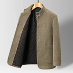 Bryson | Refined Wool Stand Collar Jacket
