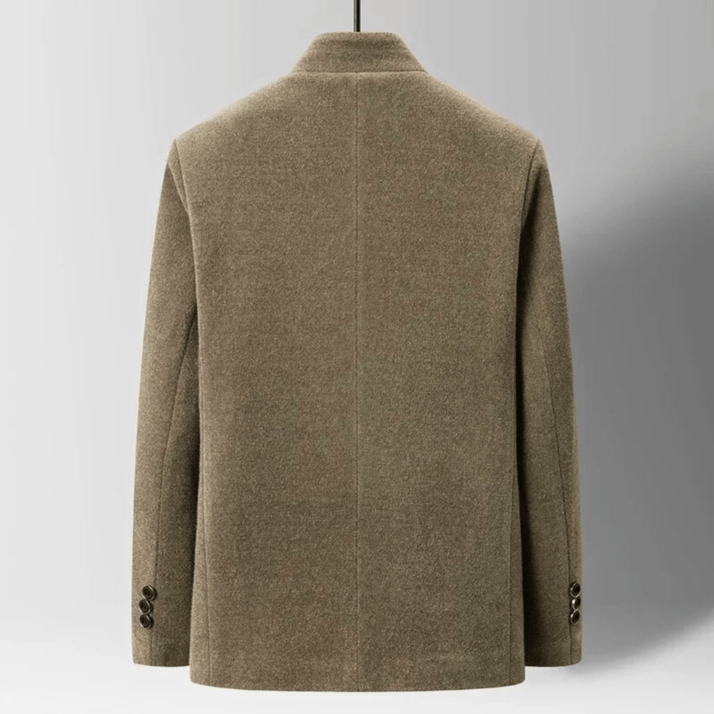 Bryson | Refined Wool Stand Collar Jacket